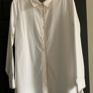 Womens Martha Stewart oversized button down